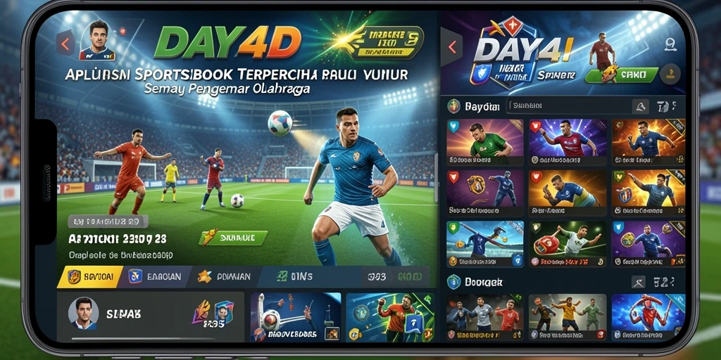 Tampilan menarik dari gameplay taruhan olahraga di DAYA4D.