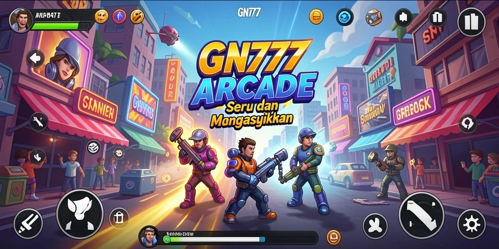 Tangkapan layar GN777 menunjukkan gameplay yang seru dan menantang.