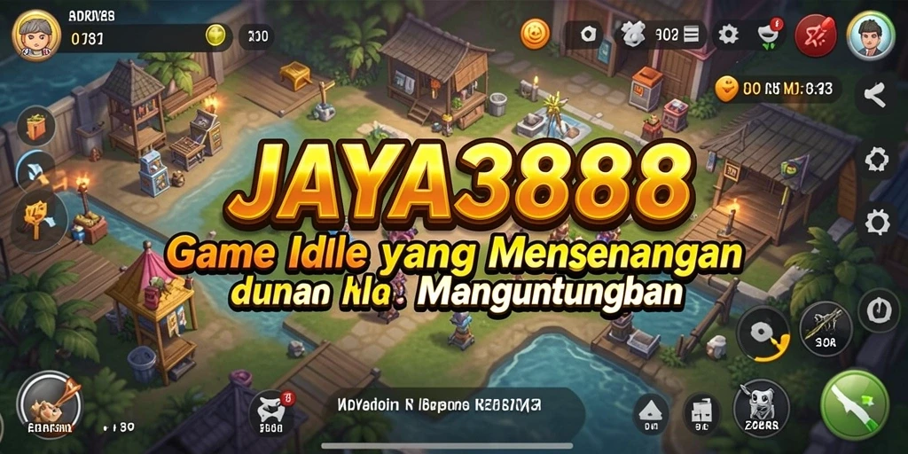 Screenshot gameplay JAYA388 menampilkan aksi mengumpulkan sumber daya.