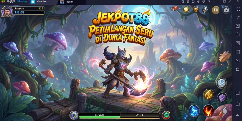Tampilan gameplay JEKPOT88 yang menarik dan penuh tantangan.