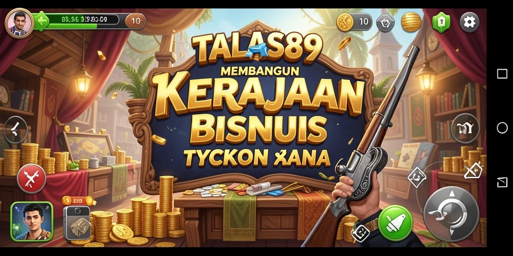 Tampilan gameplay yang menakjubkan di TALAS89.
