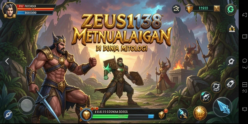 Gameplay menegangkan di dunia mitologi yang menakjubkan.